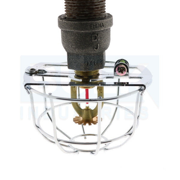 Heavy Duty Fire Sprinkler Head Guard Chrome