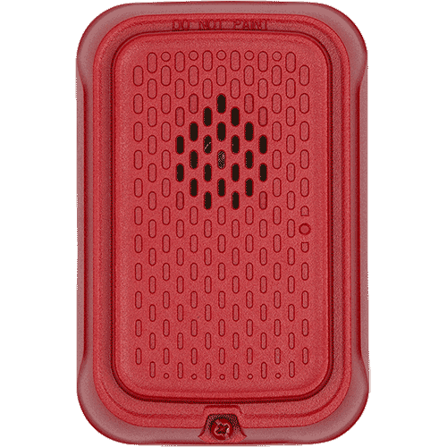 System Sensor HGRL L Series Compact Wall Horn, Red, Plain No Marking