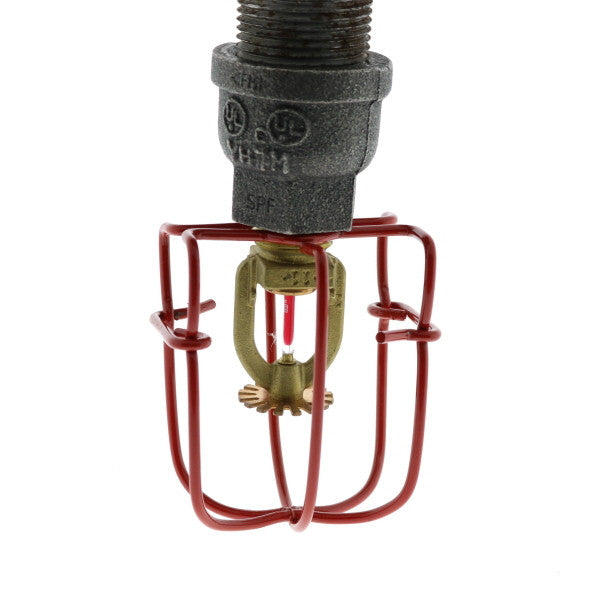 Fire Sprinkler Standard Head Guard - Red