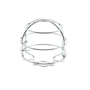 Recessed Fire Sprinkler Head Guard, One Piece, Chrome