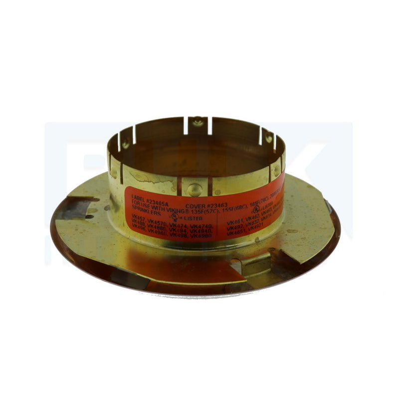 Viking Concealed 23463 Push On Large Cover Plate - Available In Multiple Colors 135 Degree