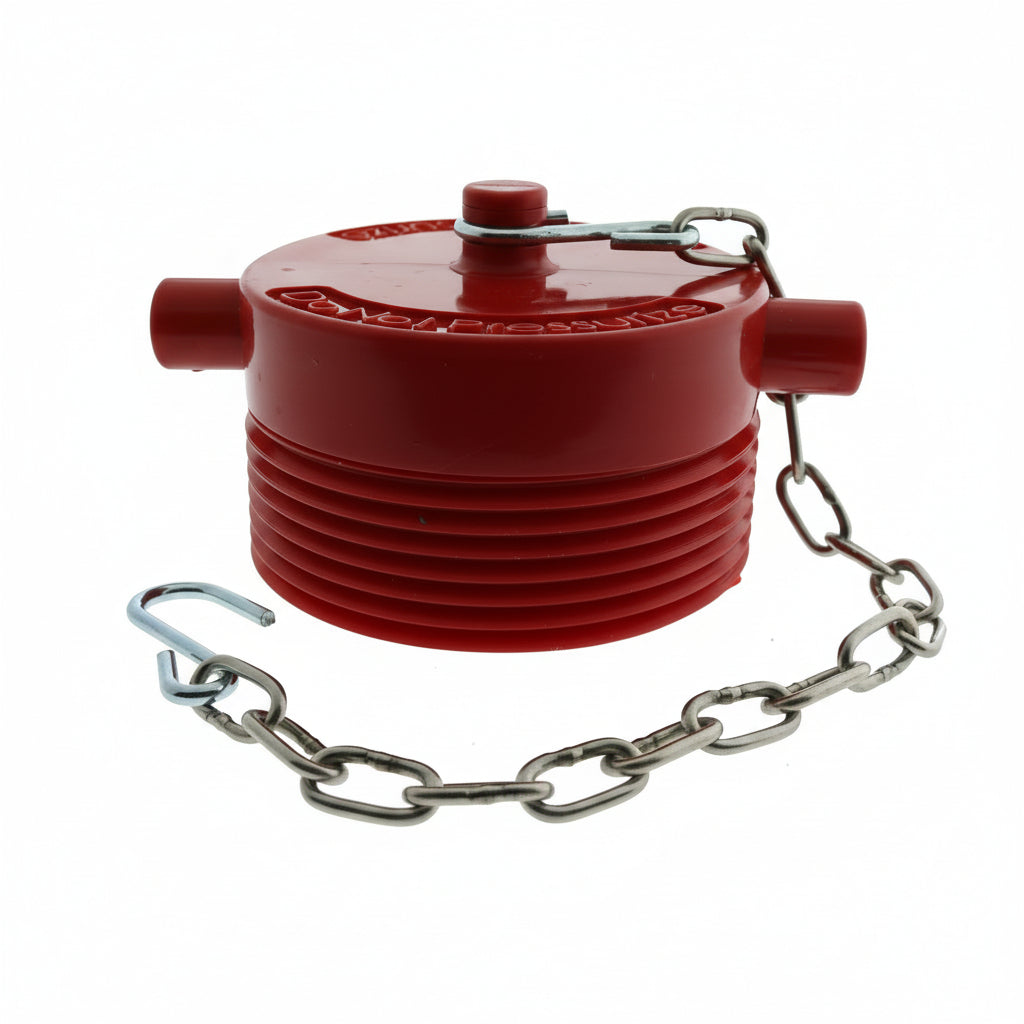 Plug With Chain, Plastic, 1 1/2