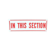 In This Section Sign