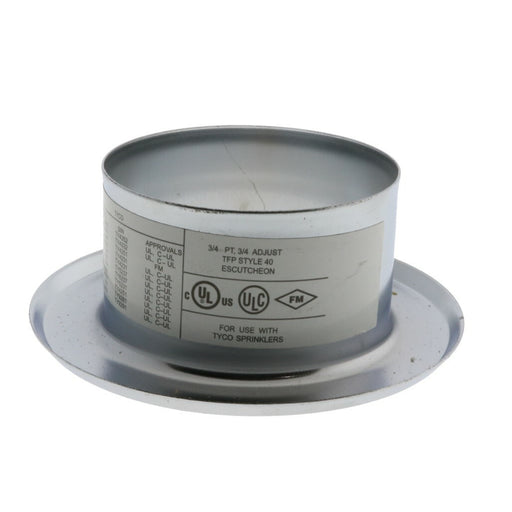 Tyco Style 40 Recessed Fire Sprinkler Escutcheon