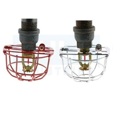 Heavy Duty Fire Sprinkler Head Guards
Available in red, chrome