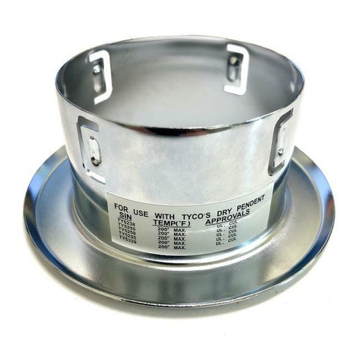 Tyco Dry Fire Sprinkler Flush & Recessed Escutcheon
