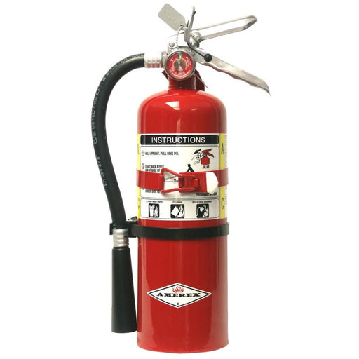 Amerex B402T Fire Extinguisher, ABC, 5lb, 3A40BC, With Vehicle Bracket
Manufacturer Part Number: 15281