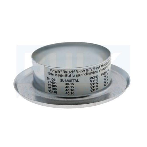Victaulic Recessed V34 1/2" Chrome