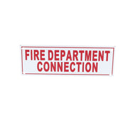 Fire Department Connection Sign