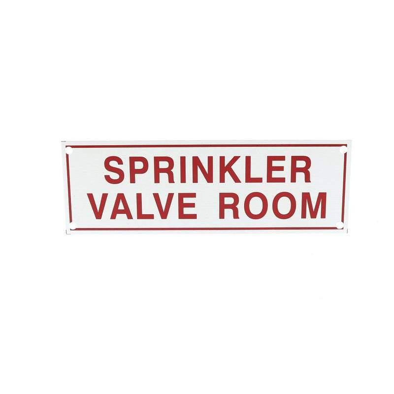 Sprinkler Valve Room