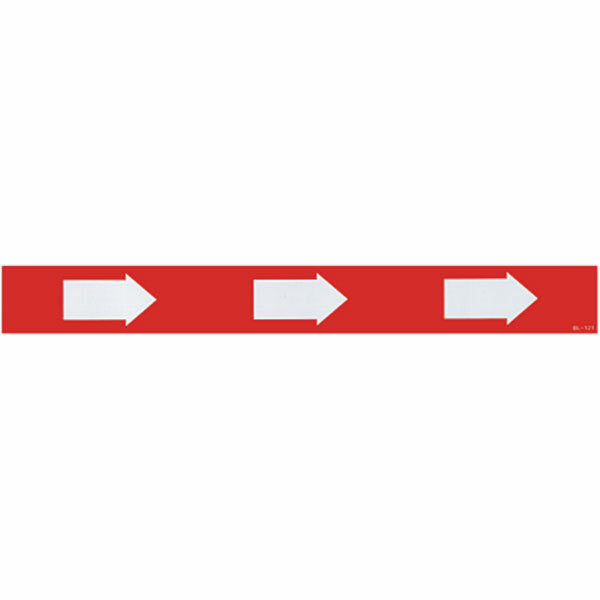 Directional Arrow Sign, Vinyl Sticker, Decal 12" x 1 1/2"