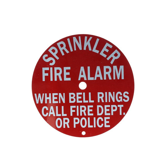 Call Fire Dept.Sign