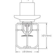RASCO/Reliable C-2 Dry Pendent Fire Sprinkler Head Guard