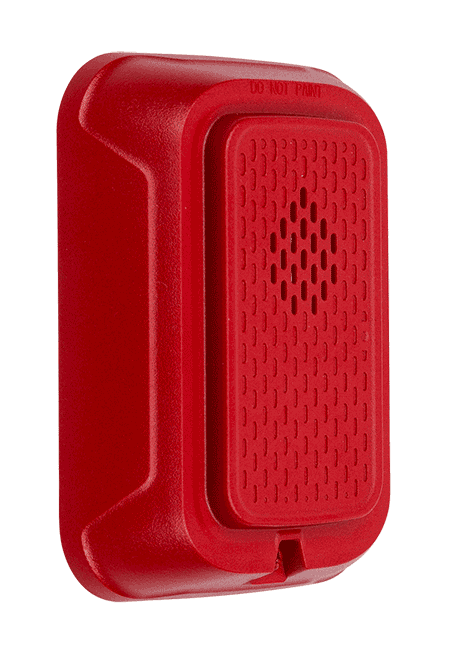 System Sensor HRL L-Series Standard Wall Horn, Red, Plain No Marking