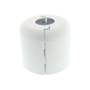 401 steel split cup fire sprinkler escutcheon white