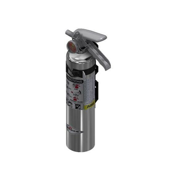 Amerex B417TC Chrome Fire Extinguisher, ABC, 2.5lb, 1A10BC, With Vehicle Bracket
Manufacturer Part Number:  15254