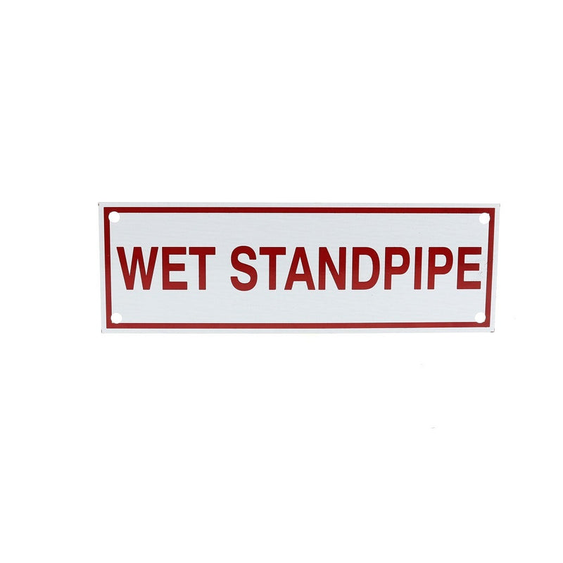 Wet Standpipe Sign