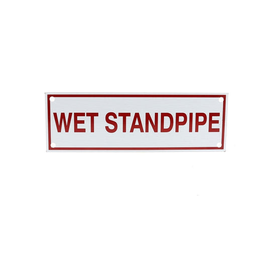 Wet Standpipe Sign