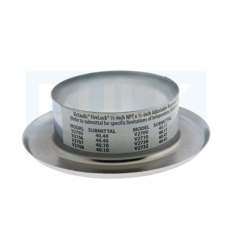 Victaulic Recessed V27 Chrome