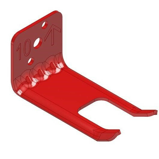 Amerex 05525 Wall Bracket For 6lb-13lb 1985-2007 Fire Extinguisher Models 322 B369 B443 B456 B457 B461 B462 - Bracket 820