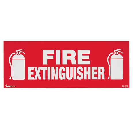 Fire Extinguisher Sign