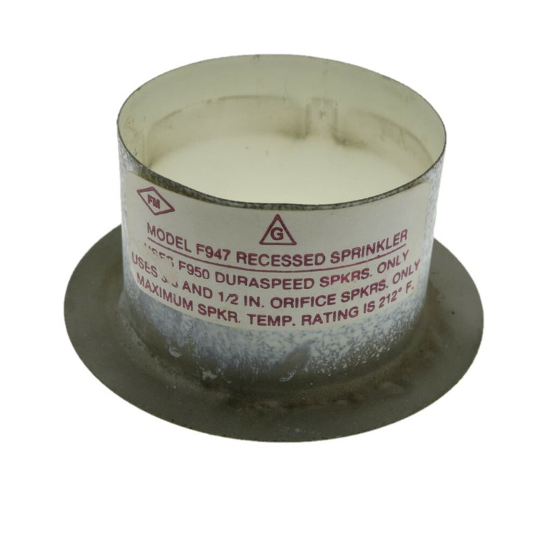 GEM Recessed F947 Escutcheon - Available In Multiple Colors