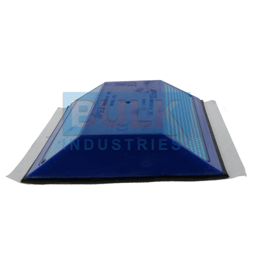 Fire Hydrant Pavement Marker Blue Dot Kit, 2-Way, With Peel And Stick Butyl Pad, 4" x 4"