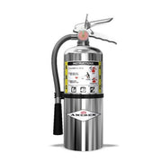 Amerex B461C Chrome Fire Extinguisher With Brass Valve, ABC, 6lb, 3A40BC, With Wall Bracket
Manufacturer Part Number:  15392