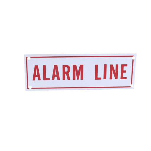 Alarm Line Sign