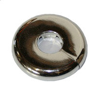Floor Ceiling or Wall Plate Plastic Chrome