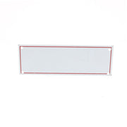 Blank With Red Border Sign