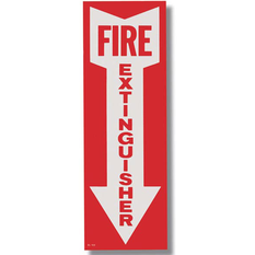 Fire Extinguisher Arrow Sign