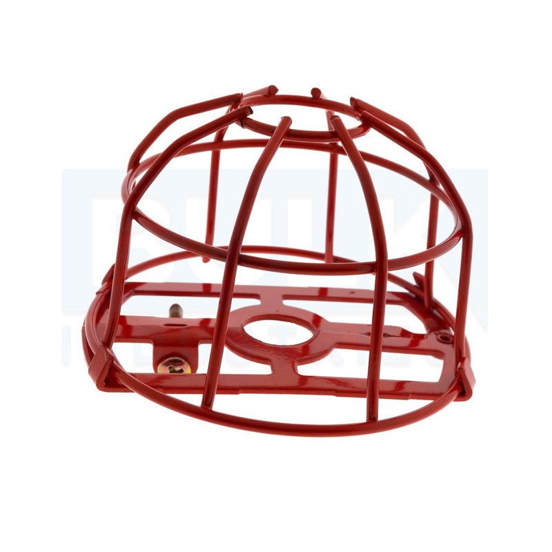 Heavy Duty Fire Sprinkler Head Guard Red