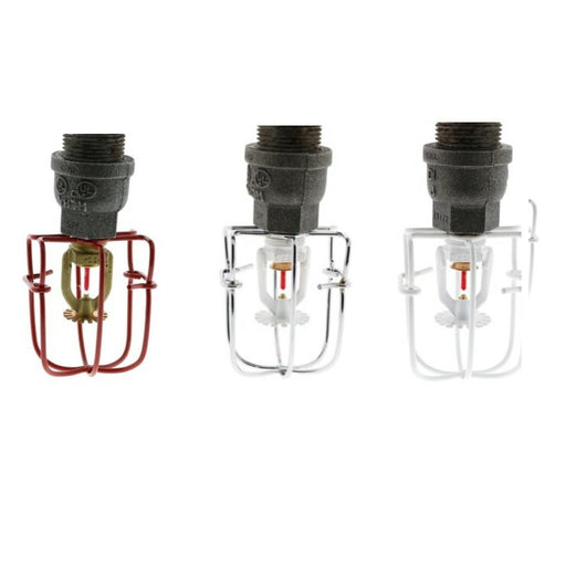 Fire Sprinkler Standard Head Guards
Available in red, chrome, white