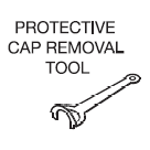 Tyco Fire Sprinkler Head Wrench Protective Cap Removal Tool
