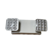Standard LED Emergency Light, Adjustable Head, Battery Backup, - White