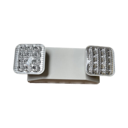 Standard LED Emergency Light, Adjustable Head, Battery Backup, - White