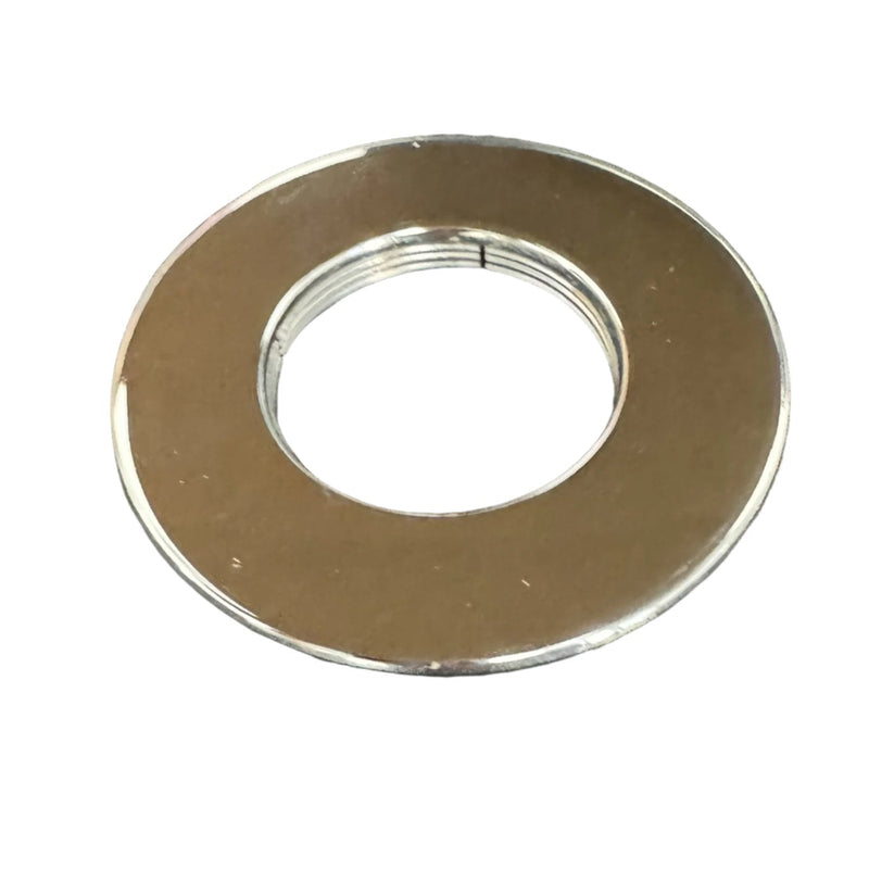 GEM Threaded Flush Escutcheon, Chrome - WeSupplyIt.com