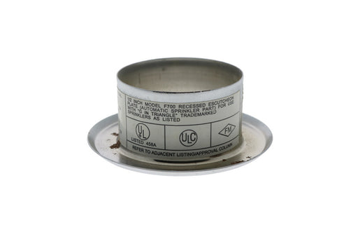 GEM Recessed F700 Fire Sprinkler Escutcheon - Available