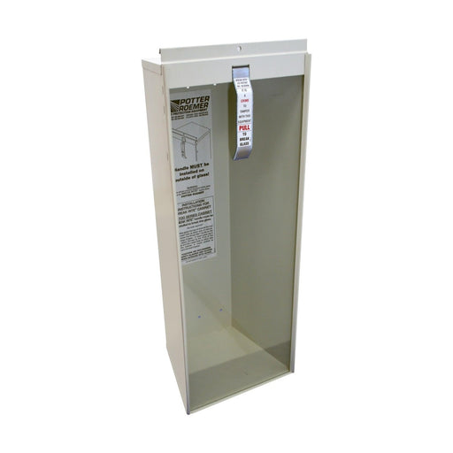 9751 5lb Cabinet - Includes Cabinet, Glass, Breaker Bar, (No top padlock or extinguisher)