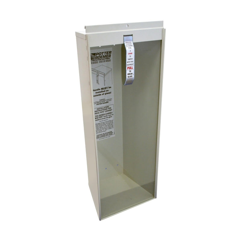 Item: Potter Roemer 9750 Break Rite Series Fire Extinguisher Cabinet, 10lb, 9752