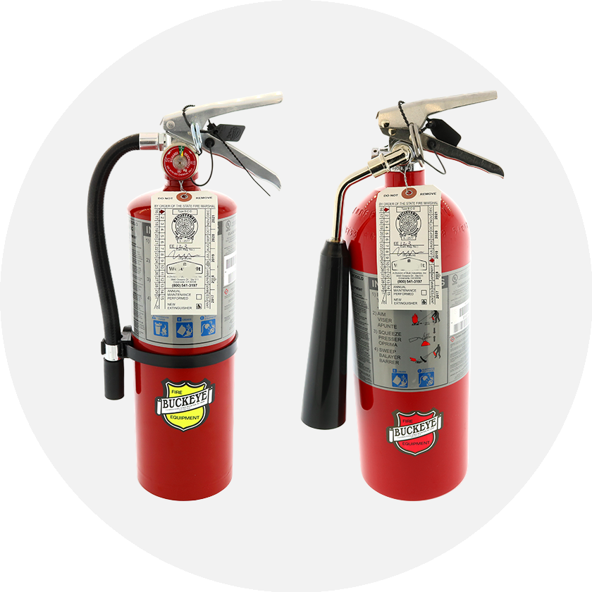 New Fire Extinguishers