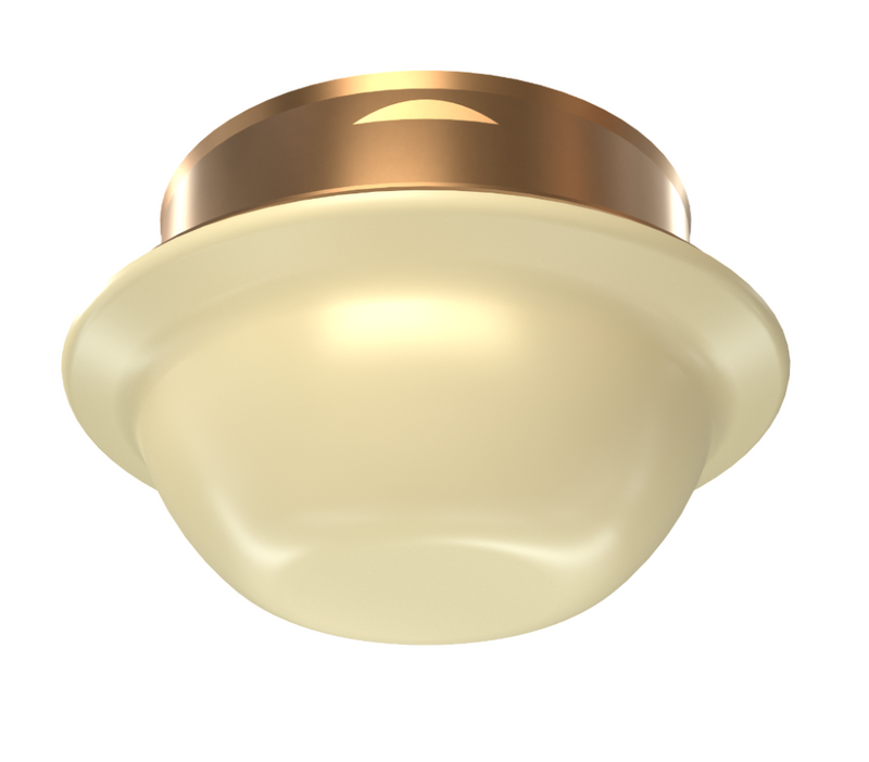 Viking Cover 12381 Label 12382A Concealed Domed Pendent Cover Plate, Ivory, 135 Degree, Orange Label, 12381MA/I - WeSupplyIt.com