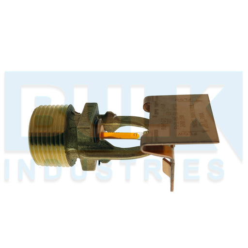 Fire Sprinkler Head, RASCO/Reliable Model F1FR80-300 QREC-9, RA5962, Horizontal Sidewall, Quick Response, 3/4" NPT - Brass 135 Degree