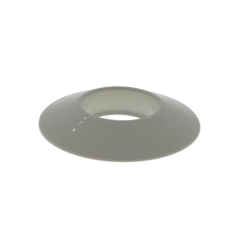 Tyco Raven Institutional Style F Fire Sprinkler Escutcheon, 3" OD, Stainless Steel White, 56-318-4-010 - WeSupplyIt.com
