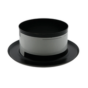 Tyco Style 50 Recessed Fire Sprinkler Escutcheon 1/2" NPT, Black, 56-711-6-010 - WeSupplyIt.com