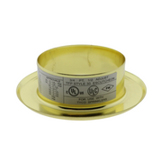 Tyco Style 30 Recessed Fire Sprinkler Escutcheon 3/4" NPT, Brass, 56-705-2-011 - WeSupplyIt.com
