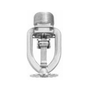 Tyco® TY3211 , Model TY-L, 5.6K, Pendent, SR, 1/2" NPT, Chrome, 280 Degree, 53-112-9-280, Fire Sprinkler Head