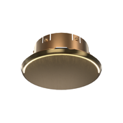 Viking Mirage Cover 13504 Label 13502A Push On Concealed Fire Sprinkler Cover Plate Escutcheon, Standard Small 2 3/4" OD, Antique Brass, 135 Degree Orange Label, 13504BA/A - WeSupplyIt.com