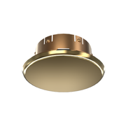 Viking Mirage Cover 13504 Label 13502A Push On Concealed Fire Sprinkler Cover Plate Escutcheon, Standard Small 2 3/4" OD, Bright Brass, 135 Degree Orange Label, 13504BA - WeSupplyIt.com